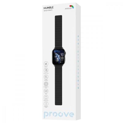 Смарт годинник Proove Humble Amoled Bluetooth 5.3 IP68 Black (SWHB00000001)