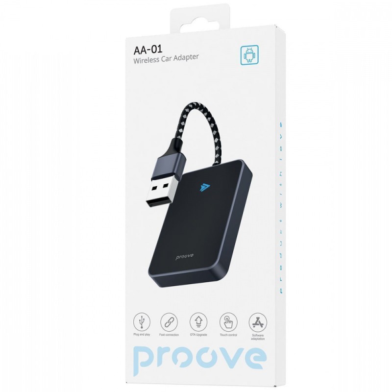 Бездротовий адаптер Proove AA-01 Wireless Car Adapter black