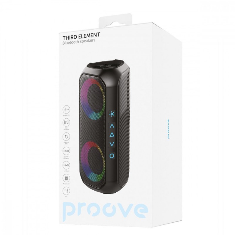 Портативная Акустика Proove Third Element 20W black
