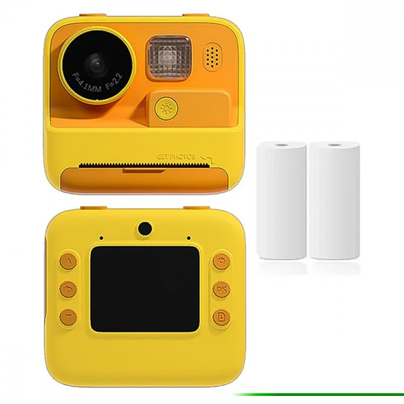 Детская фотокамера моментальной печати SnapShot yellow Детская фотокамера моментальной печати SnapShot yellow