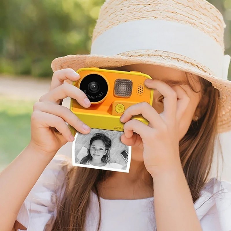 Детская фотокамера моментальной печати SnapShot yellow Детская фотокамера моментальной печати SnapShot yellow