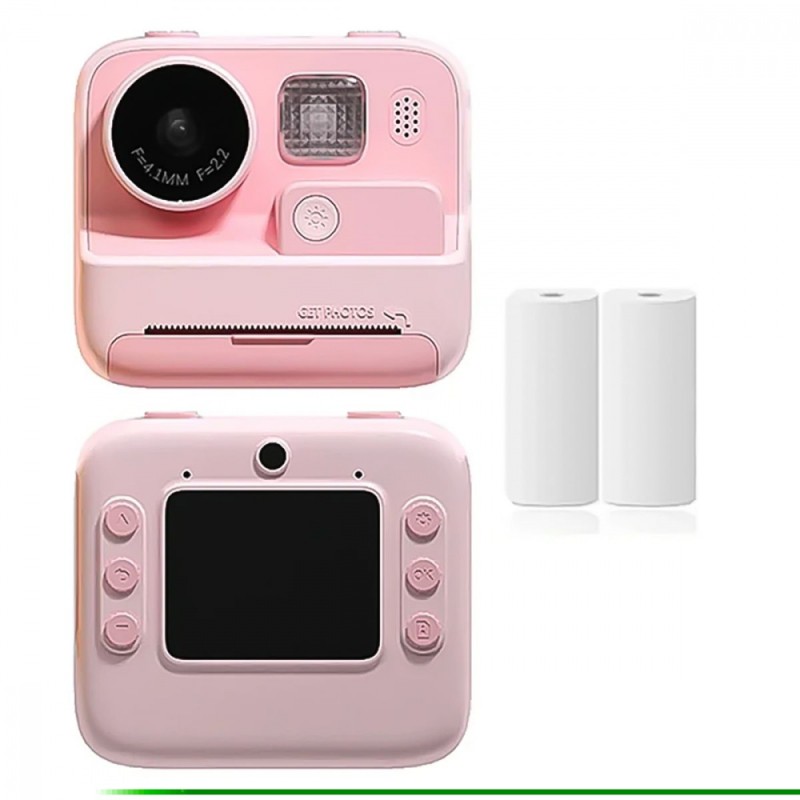 Дитяча фотокамера моментального друку SnapShot pink