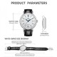 Механические Часы NORTH EDGE AMOY silver