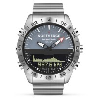 Цифровые Часы NORTH EDGE Gavia silver