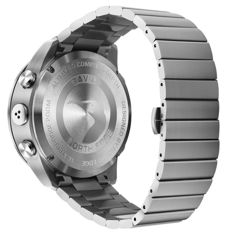 Цифровые Часы NORTH EDGE Gavia silver