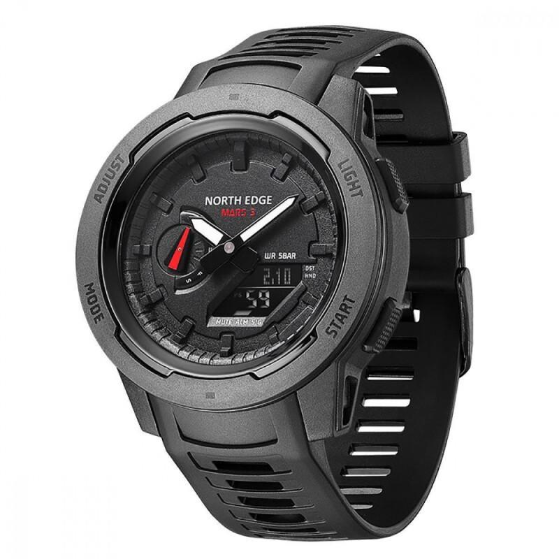 Цифровые Часы NORTH EDGE Mars 3 black