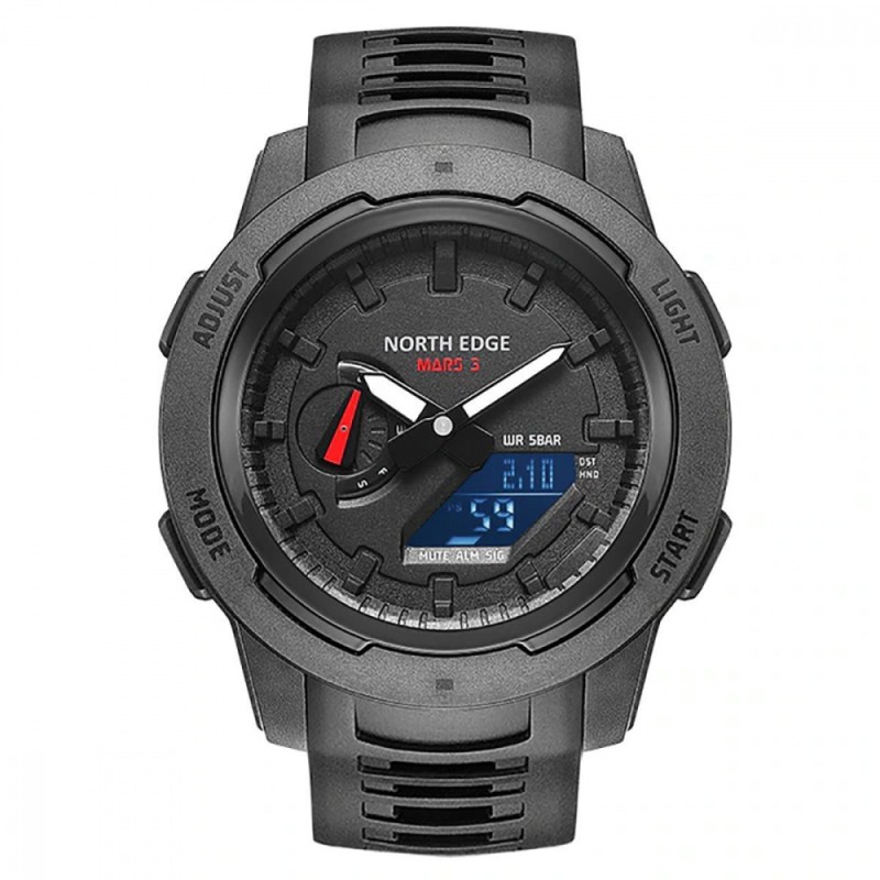 Цифровые Часы NORTH EDGE Mars 3 black