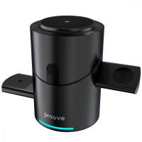 Wireless charger Proove Optimus Black - 3 in 1