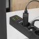 Мережевий фільтр Proove Power Strip P-03 (3 розетки + 4 USB + 2 Type-C) 2М black