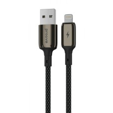 Кабель Proove Dense Metal USB to Lightning 2.4A (1m) Black