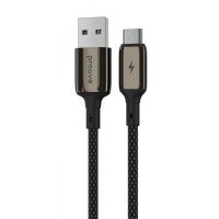 Кабель Proove Dense Metal USB to Type-C 2.4A (1m) black