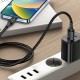 Кабель Proove Dense Metal USB для Type-C 2.4A (1m) Black