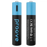 Rechargeable batteries Proove Compact Energy AAA 2 pcs Black