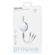 Кабель Proove Triple Sync 3 in 1 (Type-C + Micro USB + Lightning) 1.2 м White