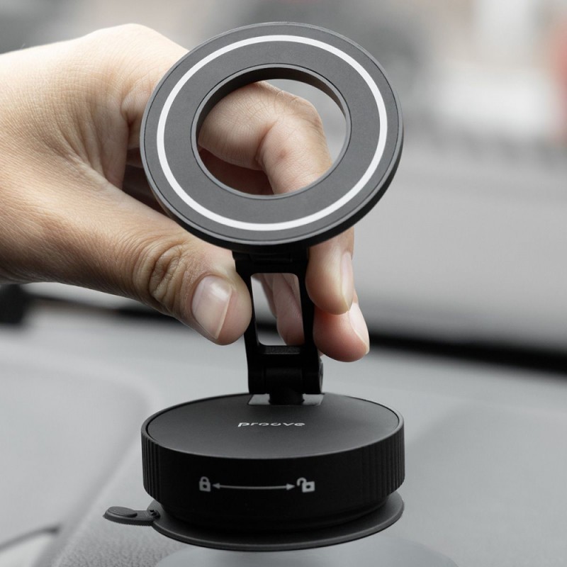 Car Holder Proove Mag Max Suction Type Universal Mount Black