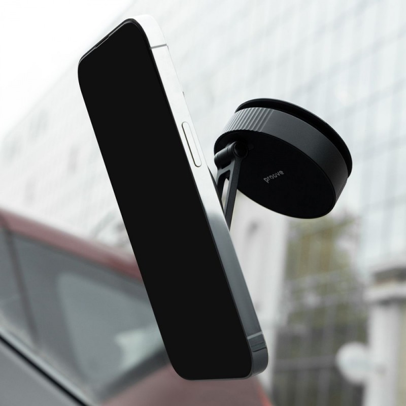 Car Holder Proove Mag Max Suction Type Universal Mount Black