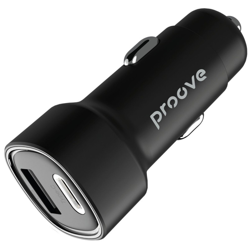 АЗУ Proove Flash 48W (Type-C+USB) Black