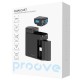 Бездротовий петличний мікрофон Proove DualCast Black для блогінгу та стрімів