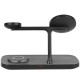 Бездротова зарядна станція Proove Magnetic Field Pro 3 in 1 Qi2 15W Black