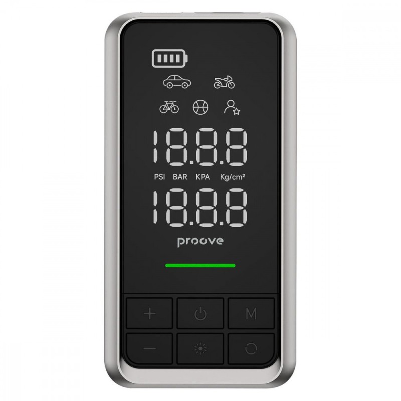 Пусковий Пристрій 2 в 1 + Насос Proove Air Jump 10400mAh 1000A Gray