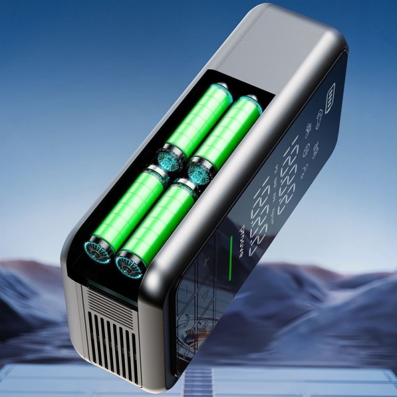 Пусковий Пристрій 2 в 1 + Насос Proove Air Jump 10400mAh 1000A Gray