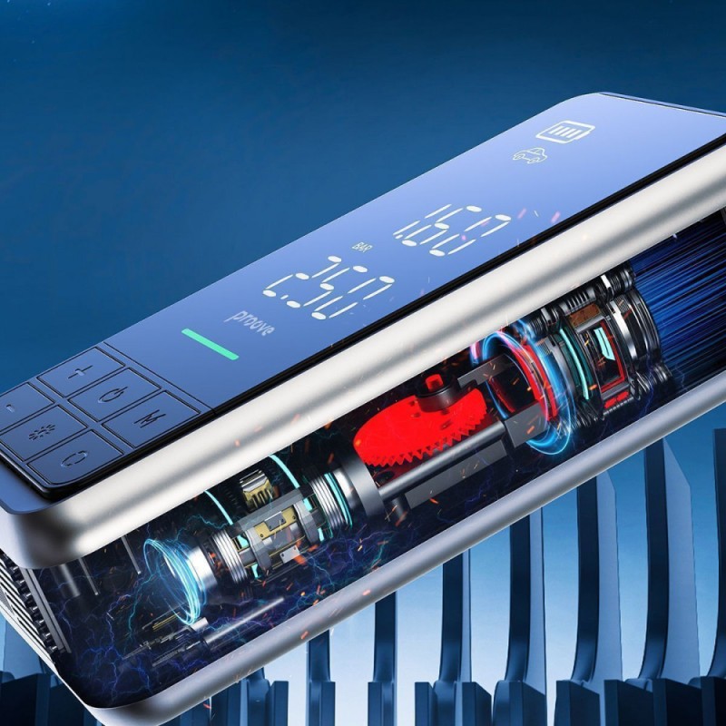 Пусковий Пристрій 2 в 1 + Насос Proove Air Jump 10400mAh 1000A Gray