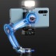 Стабілізатор для смартфона Proove Vector Gimbal Stabilizer з AI-трекінгом та LED-підсвічуванням Стабілізатор для смартфона Proove Vector Gimbal Stabilizer з AI-трекінгом та LED-підсвічуванням