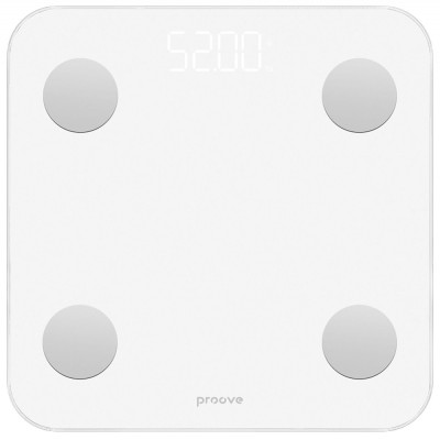 Смарт-ваги Proove Balance II White - точні підлогові ваги з Bluetooth Смарт-ваги Proove Balance II White - точні підлогові ваги з Bluetooth