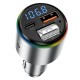 АЗУ с FM-модулятором Proove FM Launcher Power Drive 30W (PD+QC3.0) Type-C+USB+AUX Silver АЗУ с FM-модулятором Proove FM Launcher Power Drive 30W (PD+QC3.0) Type-C+USB+AUX Silver