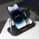 Бездротовий зарядний пристрій Proove Magnetic Field 3 in 1, MagSafe, QuickCharge, Type-C 15W Black (44657) Бездротовий зарядний пристрій Proove Magnetic Field 3 in 1, MagSafe, QuickCharge, Type-C 15W Black (44657)
