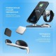 Бездротовий зарядний пристрій Proove Magnetic Field 3 in 1, MagSafe, QuickCharge, Type-C 15W Black (44657) Бездротовий зарядний пристрій Proove Magnetic Field 3 in 1, MagSafe, QuickCharge, Type-C 15W Black (44657)