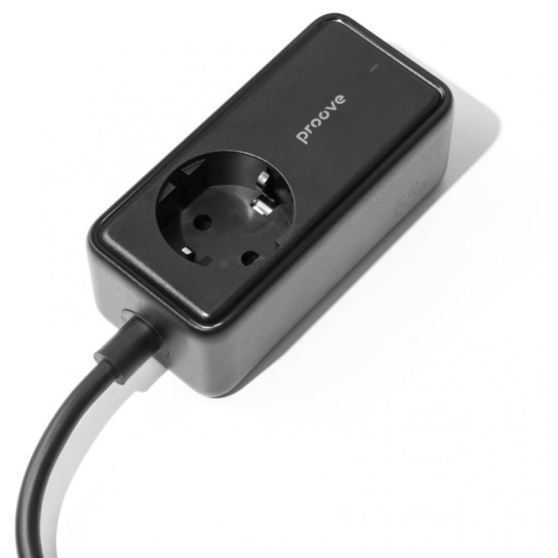 Мережевий фільтр Proove Power Strip Homester PD-03 1AC 65W (2 Type-C + 2USB) black