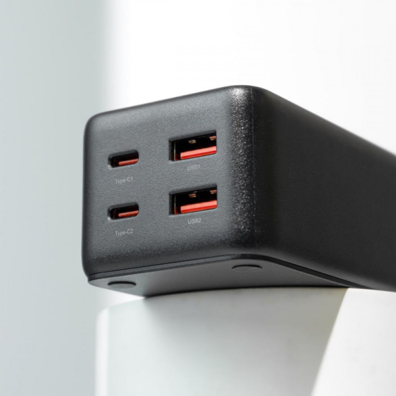 Мережевий фільтр Proove Power Strip Homester PD-03 1AC 65W (2 Type-C + 2USB) black