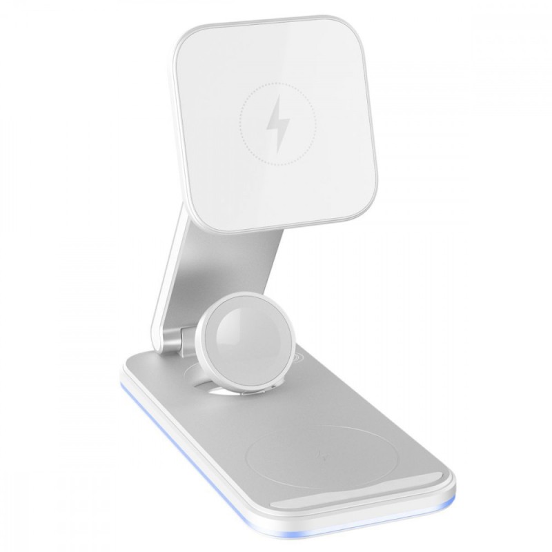 Бездротовий ЗП Proove Energy Fold 3 in 1 white