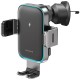 Автомобильный держатель с беспроводным ЗУ Proove Triple Clamp Pro 15W Metal Gray