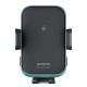 Автомобильный держатель с беспроводным ЗУ Proove Triple Clamp Pro 15W Metal Gray