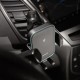Автомобильный держатель с беспроводным ЗУ Proove Triple Clamp Pro 15W Metal Gray