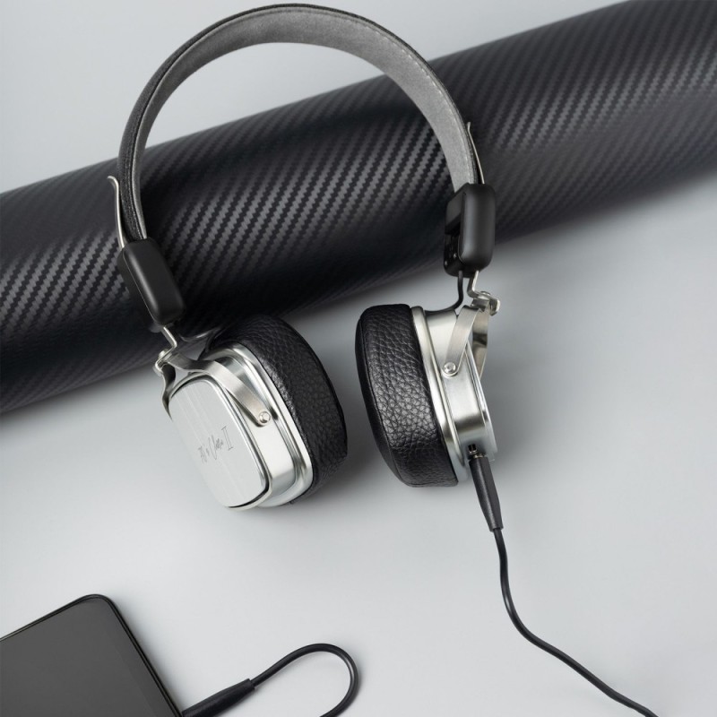Беспроводные наушники Proove 70's Classic II со встроенным микрофоном Bluetooth 5.4 + AUX Silver Black