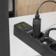 Мережевий фільтр Proove Power Strip P-03 (3 розетки + 4 USB + 2 Type-C) 2М black