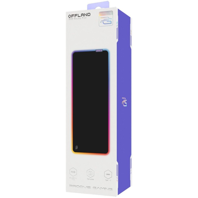 Proove Gaming Offland Black RGB gaming surface (MPOF00022401)