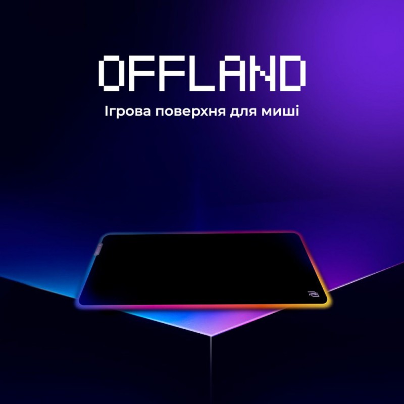 Proove Gaming Offland Black RGB gaming surface (MPOF00022401)