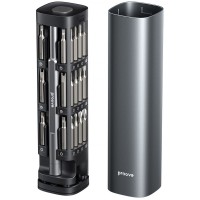Multifunctional screwdriver set Proove Fixer 46in1 Gray Multifunctional screwdriver set Proove Fixer 46in1 Gray