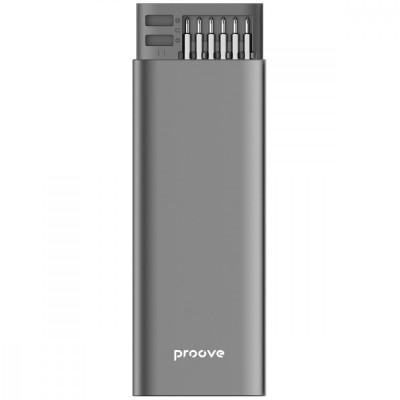 Багатофункціональний набір викруток Proove Fixer 51in1 Gray