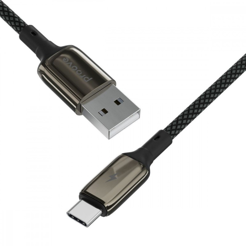 Cable Proove Dense Metal USB to Type-C 2.4A (1m) Black