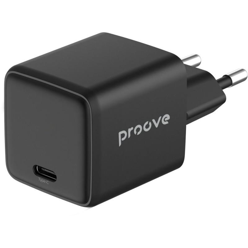 СЗУ Proove Pocket GaN 25W (Type-C) Black СЗУ Proove Pocket GaN 25W (Type-C) Black