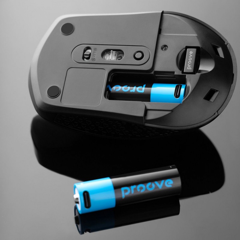 Акумуляторні батарейки Proove Compact Energy AA 2 шт Black