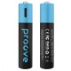 Rechargeable batteries Proove Compact Energy AAA 2 pcs Black
