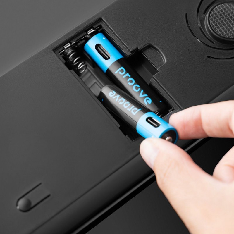 Rechargeable batteries Proove Compact Energy AAA 2 pcs Black Rechargeable batteries Proove Compact Energy AAA 2 pcs Black