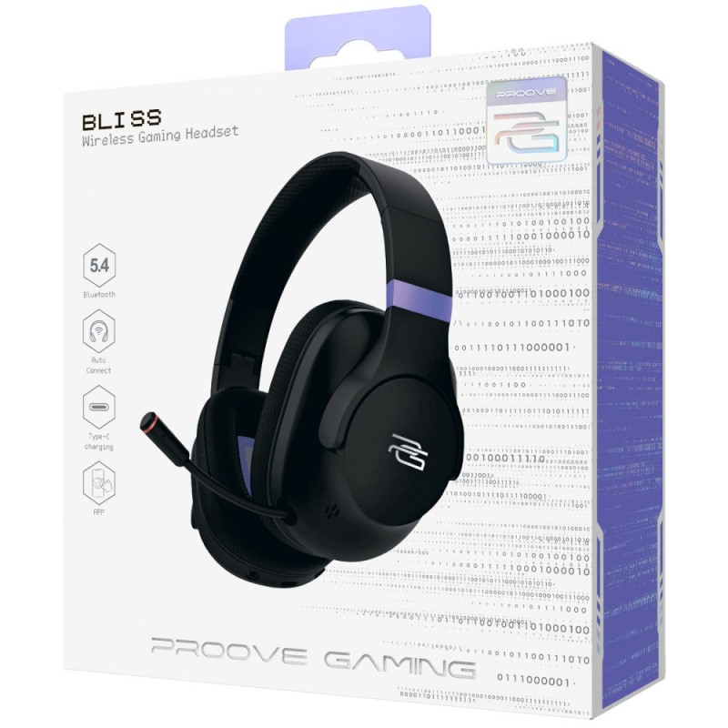 Беспроводная игровая гарнитура Proove Gaming Bliss (APP) black