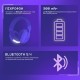 Беспроводная игровая гарнитура Proove Gaming Glimmer (APP) Black